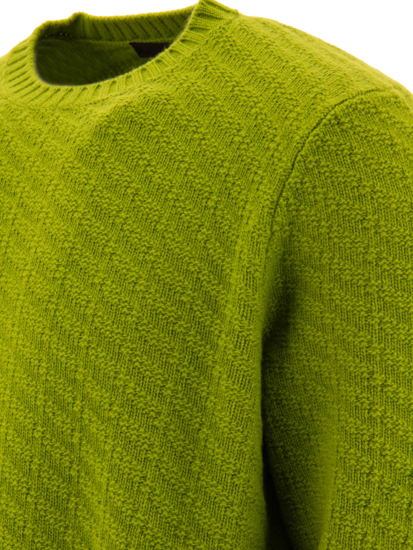 PRADA Green Wool and cashmere blend sweater